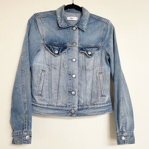 CLOSED Made in Italy 100% Cotton Jean Denim Jacket Size Medium